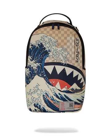 THE MET HOKUSAI GREAT WAVE BACKPACK