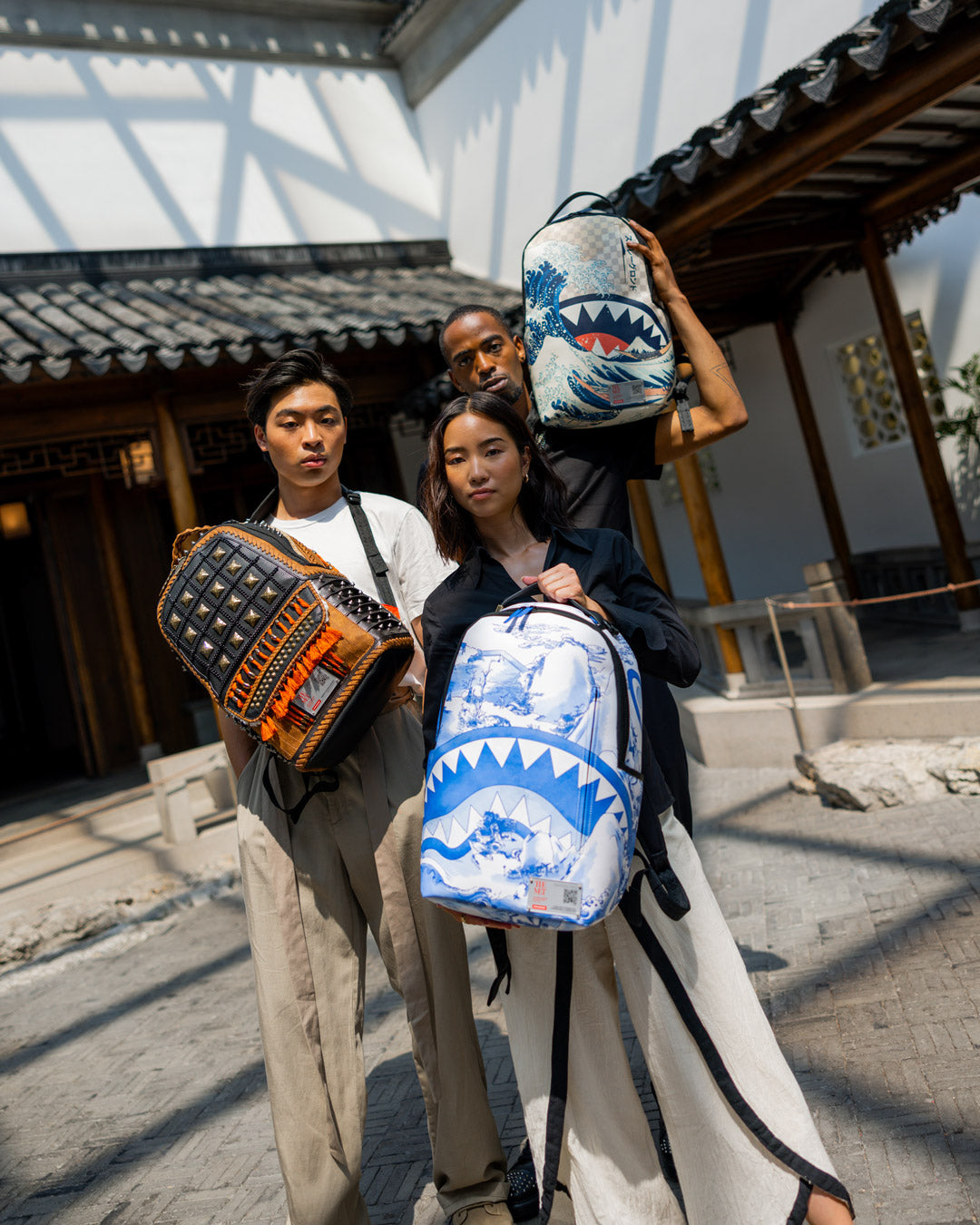 SPRAYGROUND® BACKPACK THE MET HOKUSAI GREAT WAVE BACKPACK