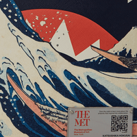 SPRAYGROUND® BACKPACK THE MET HOKUSAI GREAT WAVE BACKPACK