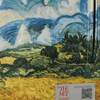 SPRAYGROUND® BACKPACK THE MET VAN GOGH WHEAT FIELD WITH CYPRESSES BACKPACK