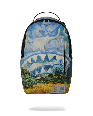 THE MET VAN GOGH WHEAT FIELD WITH CYPRESSES BACKPACK