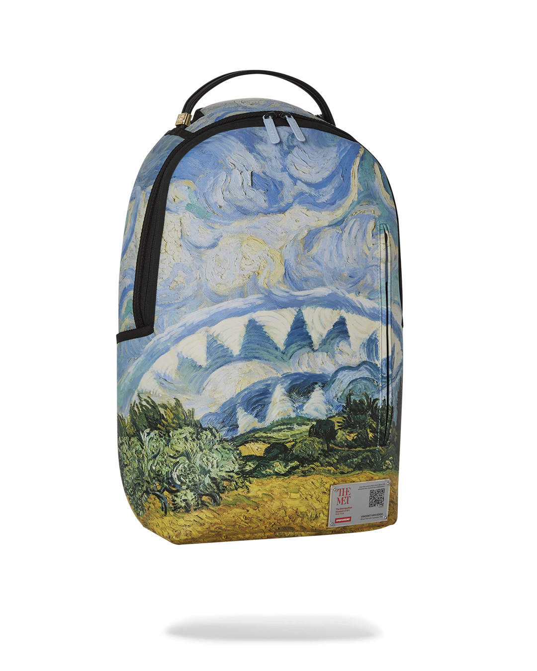 SPRAYGROUND® BACKPACK THE MET VAN GOGH WHEAT FIELD WITH CYPRESSES BACKPACK