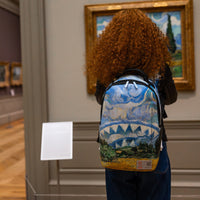 SPRAYGROUND® BACKPACK THE MET VAN GOGH WHEAT FIELD WITH CYPRESSES BACKPACK