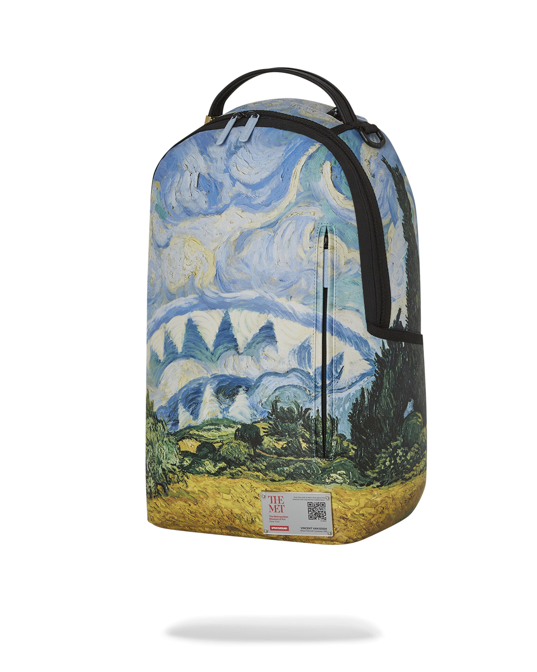 SPRAYGROUND® BACKPACK THE MET VAN GOGH WHEAT FIELD WITH CYPRESSES BACKPACK