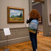 SPRAYGROUND® BACKPACK THE MET VAN GOGH WHEAT FIELD WITH CYPRESSES BACKPACK