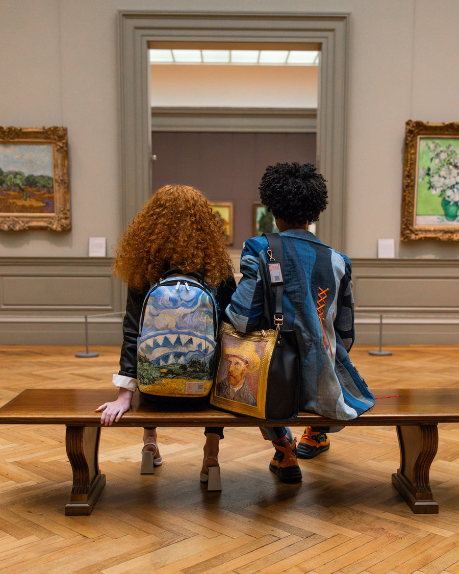 SPRAYGROUND® BACKPACK THE MET VAN GOGH WHEAT FIELD WITH CYPRESSES BACKPACK