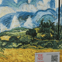 SPRAYGROUND® BACKPACK THE MET VAN GOGH WHEAT FIELD WITH CYPRESSES BACKPACK