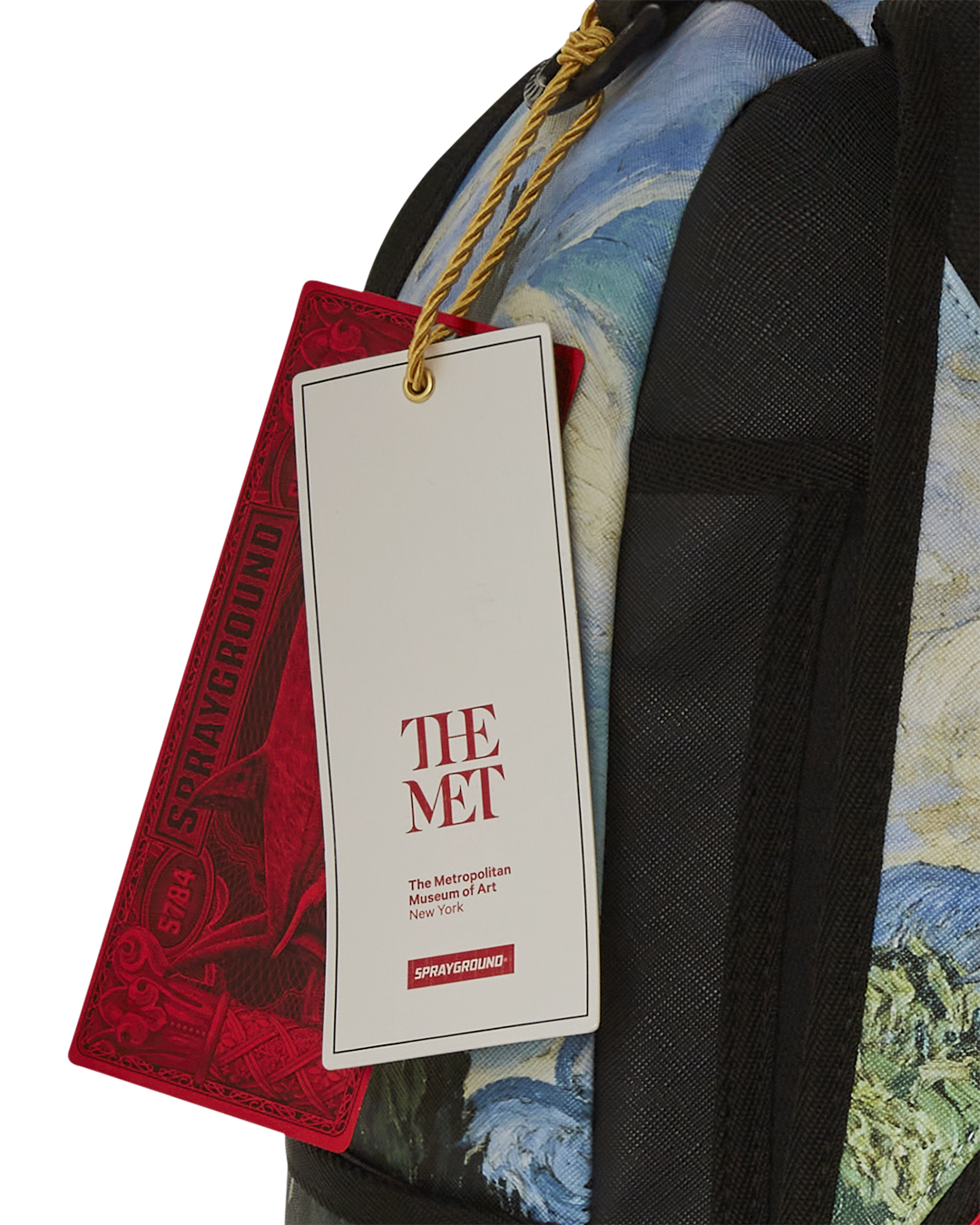 SPRAYGROUND® BACKPACK THE MET VAN GOGH WHEAT FIELD WITH CYPRESSES BACKPACK