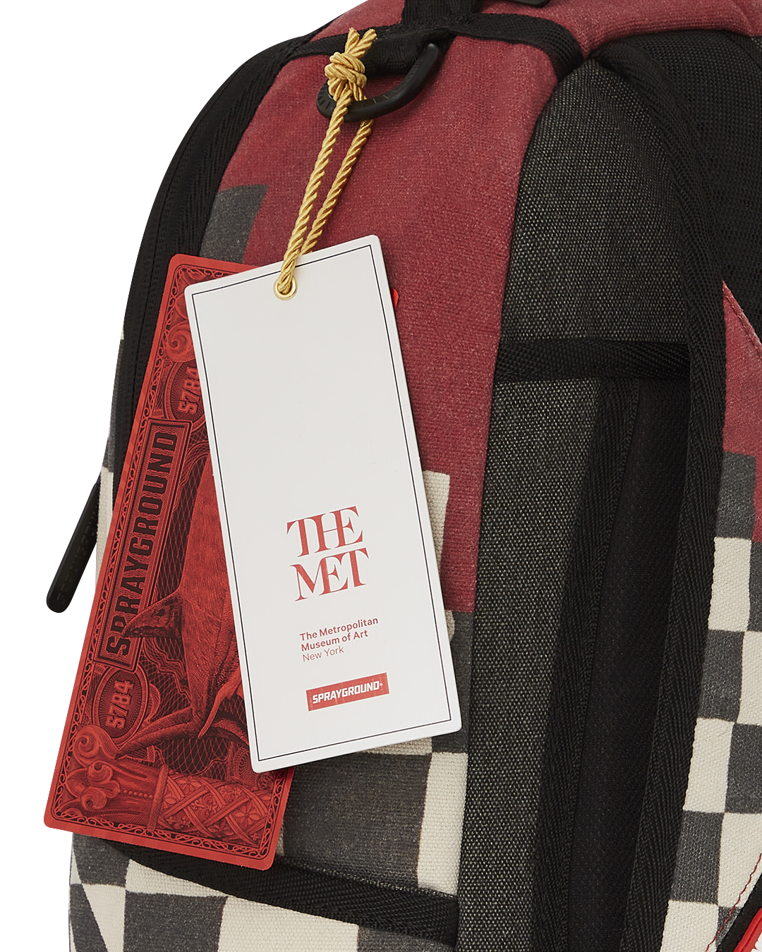 SPRAYGROUND® BACKPACK THE MET INCA CHECKERBOARD BACKPACK