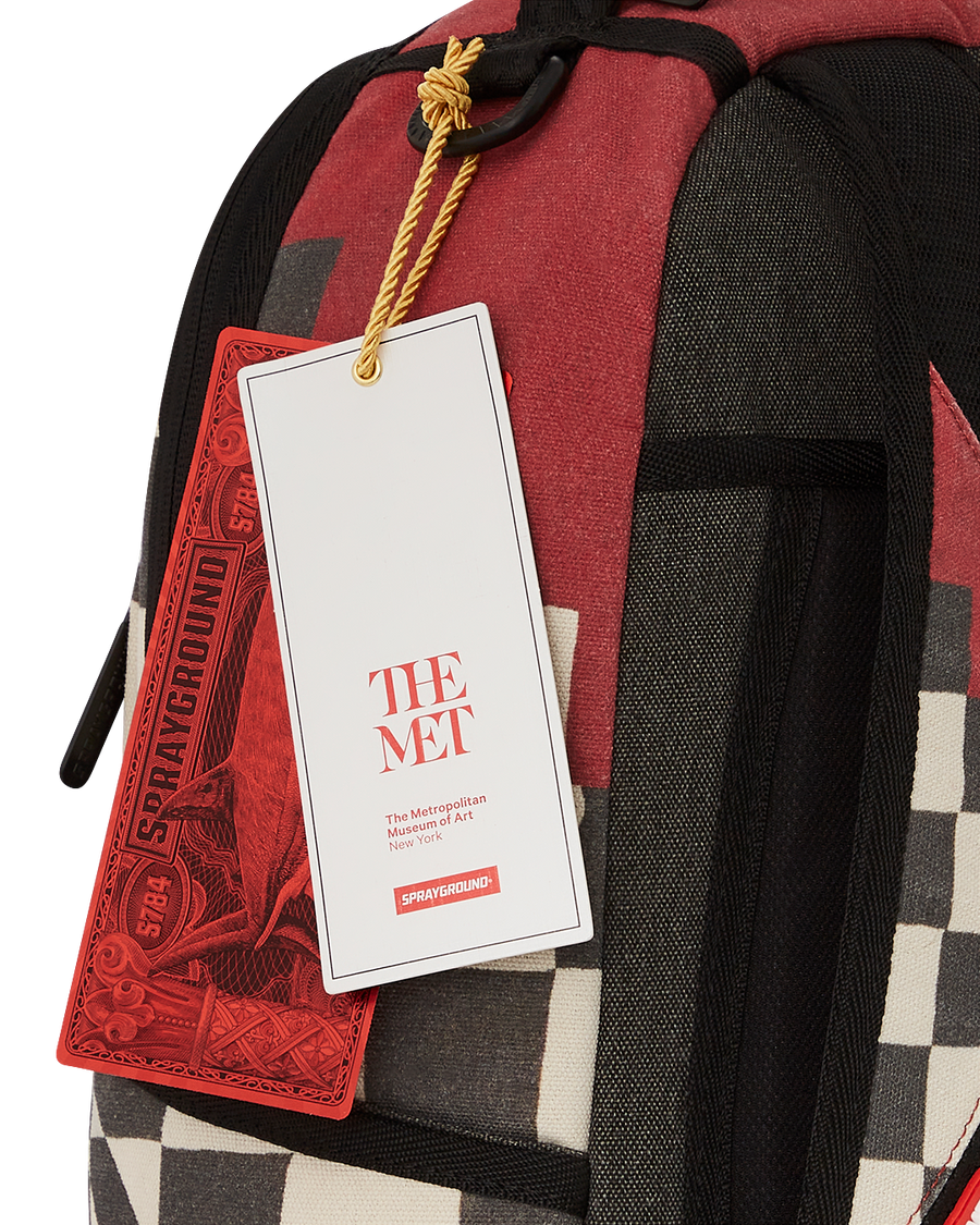 SPRAYGROUND® BACKPACK THE MET INCA CHECKERBOARD BACKPACK