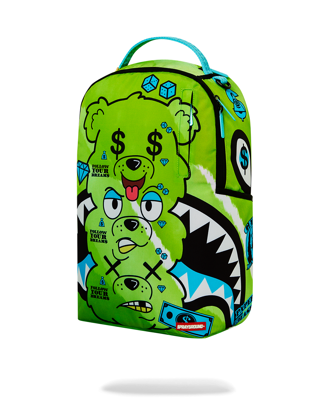 SPRAYGROUND® BACKPACK MONEY BEAR SEEING TRIPLE DLXSR BACKPACK