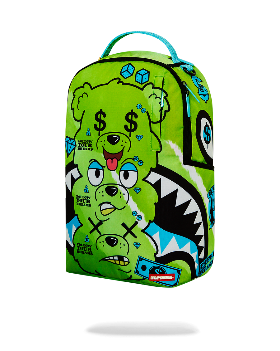 SPRAYGROUND® BACKPACK MONEY BEAR SEEING TRIPLE DLXSR BACKPACK