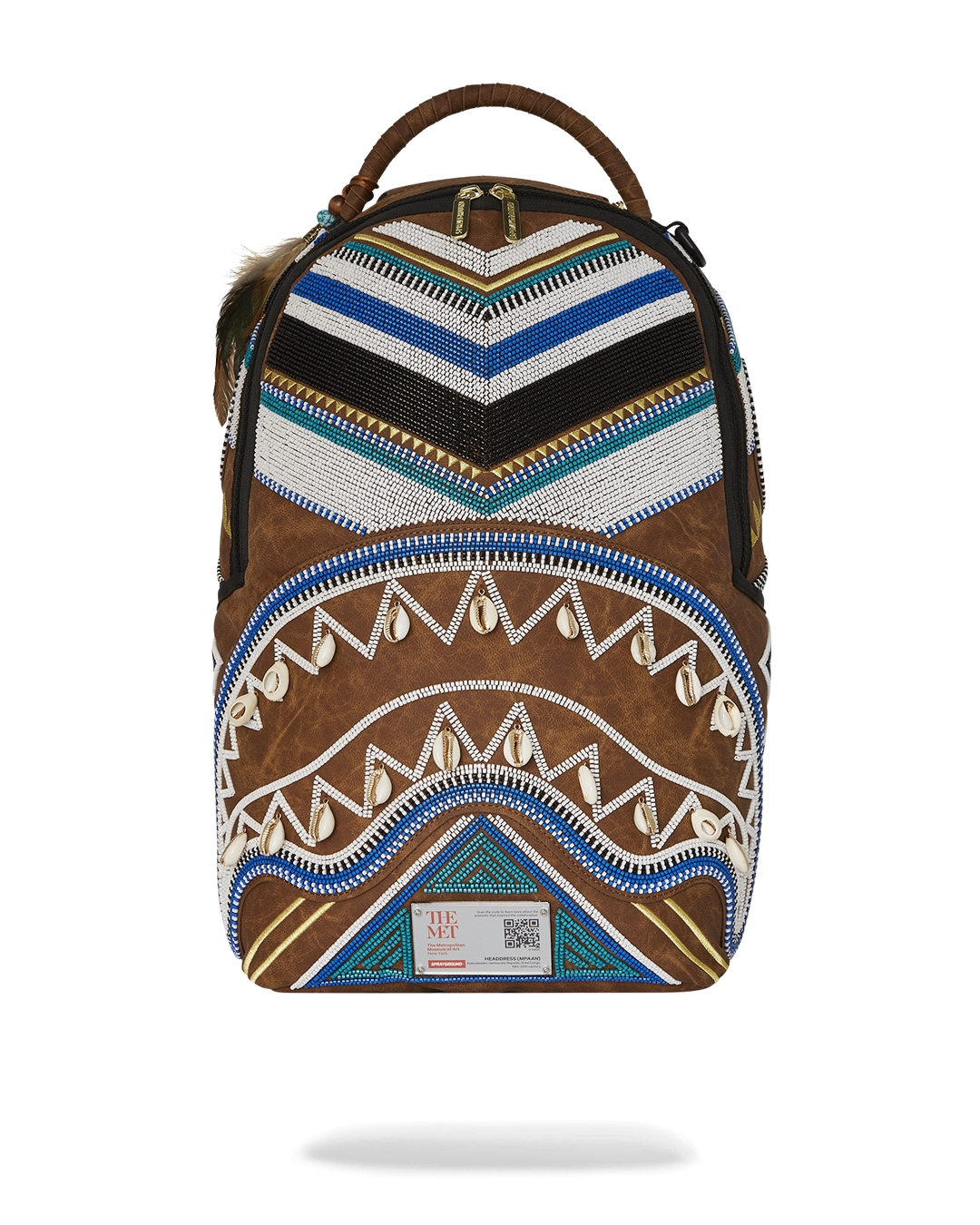 SPRAYGROUND® BACKPACK THE MET KUBA KINGDOM HEADDRESS BACKPACK