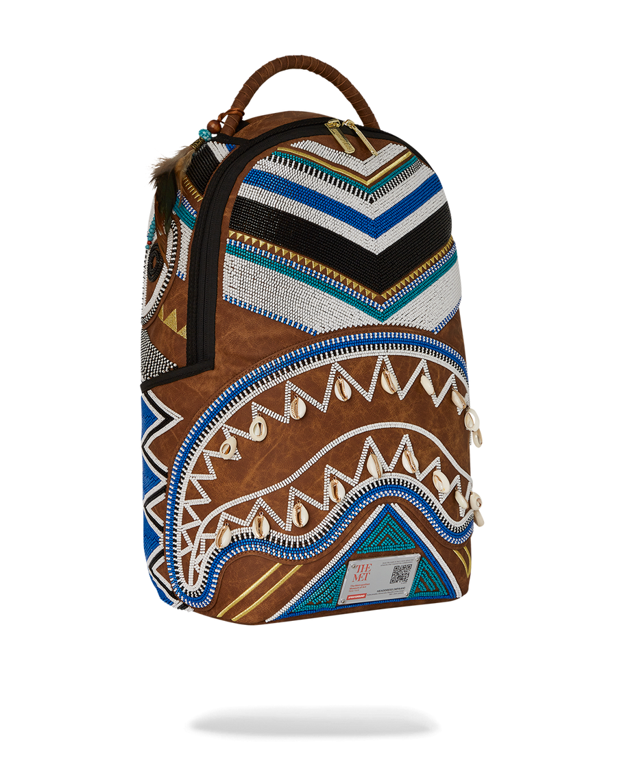 SPRAYGROUND® BACKPACK THE MET KUBA KINGDOM HEADDRESS BACKPACK