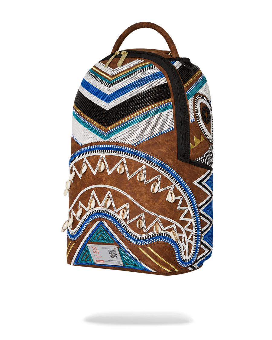 SPRAYGROUND® BACKPACK THE MET KUBA KINGDOM HEADDRESS BACKPACK