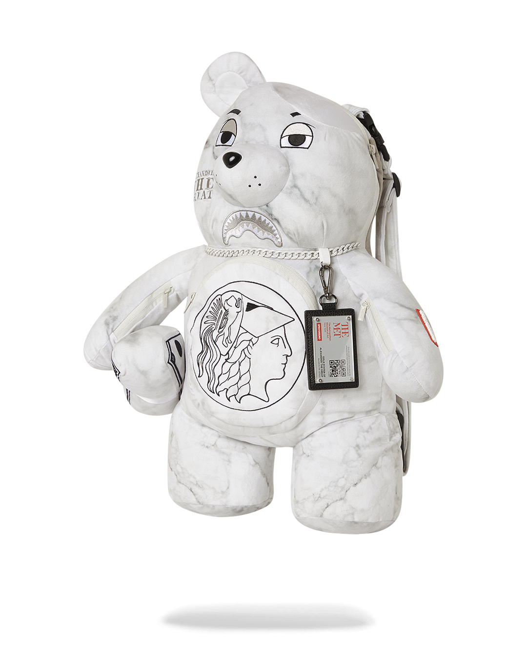 SPRAYGROUND® BACKPACK THE MET ALEXANDER THE GREAT MACEDONIAN TEDDYBEAR BACKPACK