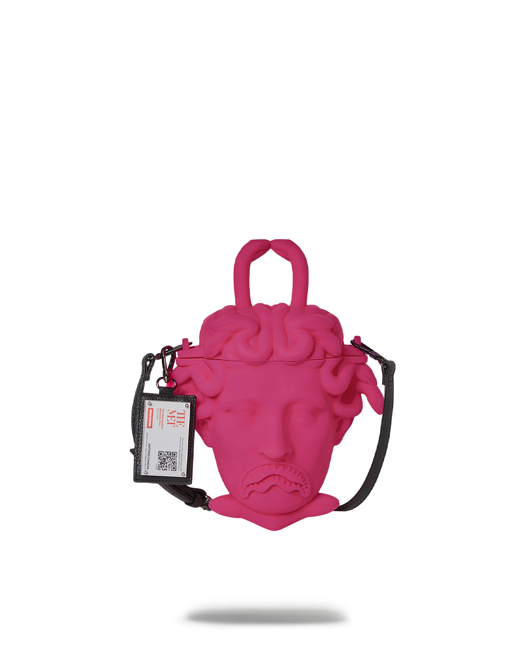 SPRAYGROUND® HANDBAG THE MET CANOVA MEDUSA HANDBAG (PINK)