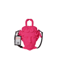 SPRAYGROUND® HANDBAG THE MET CANOVA MEDUSA HANDBAG (PINK)