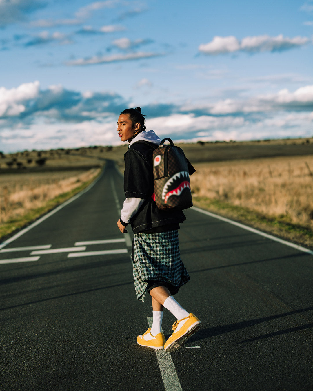 SPRAYGROUND® BACKPACK SHARKS IN PARIS BLUR BACKPACK