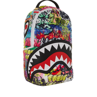 SPRAYGROUND® BACKPACK GRAFFITI FAUX FUR DLXSF BACKPACK