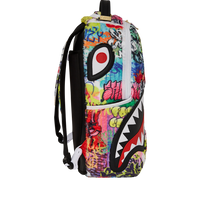 SPRAYGROUND® BACKPACK GRAFFITI FAUX FUR DLXSF BACKPACK