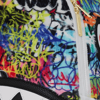 SPRAYGROUND® BACKPACK GRAFFITI FAUX FUR DLXSF BACKPACK