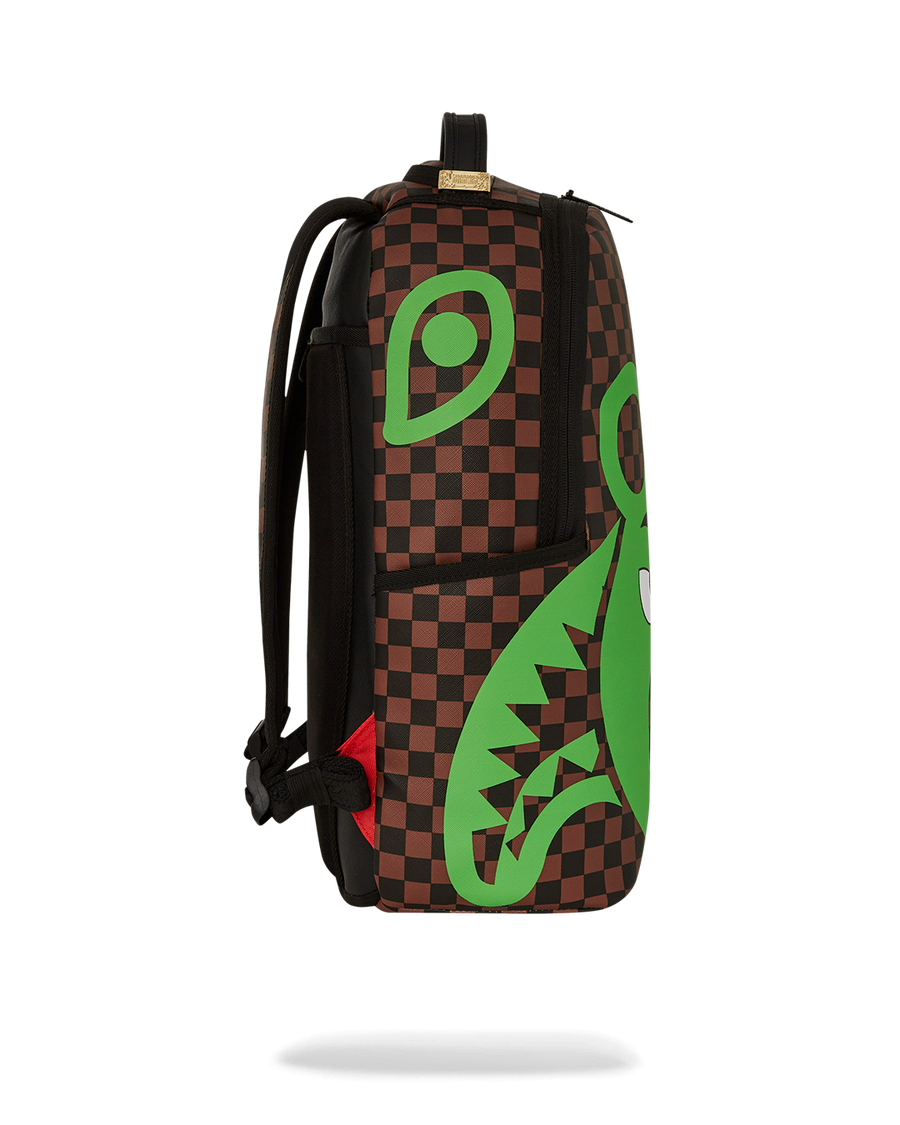 SPRAYGROUND® BACKPACK GREEN MONEY BEAR DLXSV BACKPACK