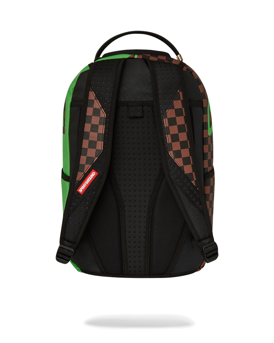 SPRAYGROUND® BACKPACK GREEN MONEY BEAR DLXSV BACKPACK