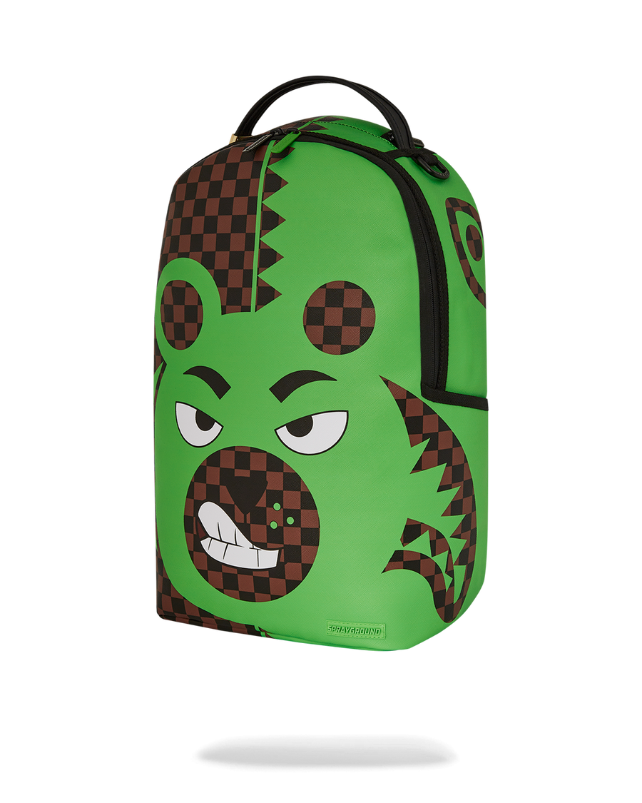 SPRAYGROUND® BACKPACK GREEN MONEY BEAR DLXSV BACKPACK