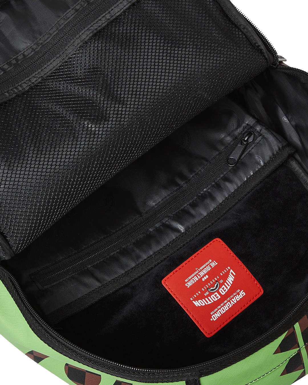 SPRAYGROUND® BACKPACK GREEN MONEY BEAR DLXSV BACKPACK