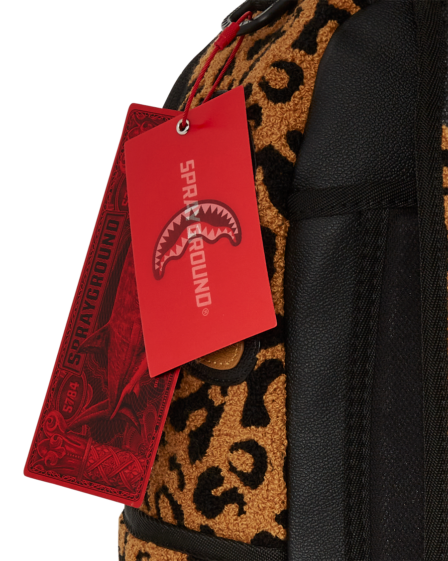 SPRAYGROUND® BACKPACK CHEETAH CHENILLE DLXSF BACKPACK