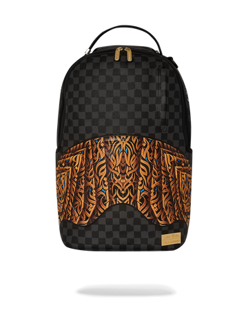 SPRAYGROUND® BACKPACK DIAA ALLAM SHARKS IN PARIS BLACK DLXSV BACKPACK