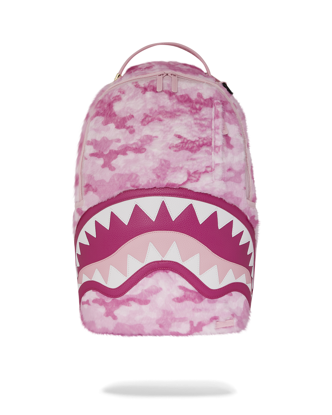 SPRAYGROUND® BACKPACK PINK CAMO FAUX FUR DLXSF BACKPACK