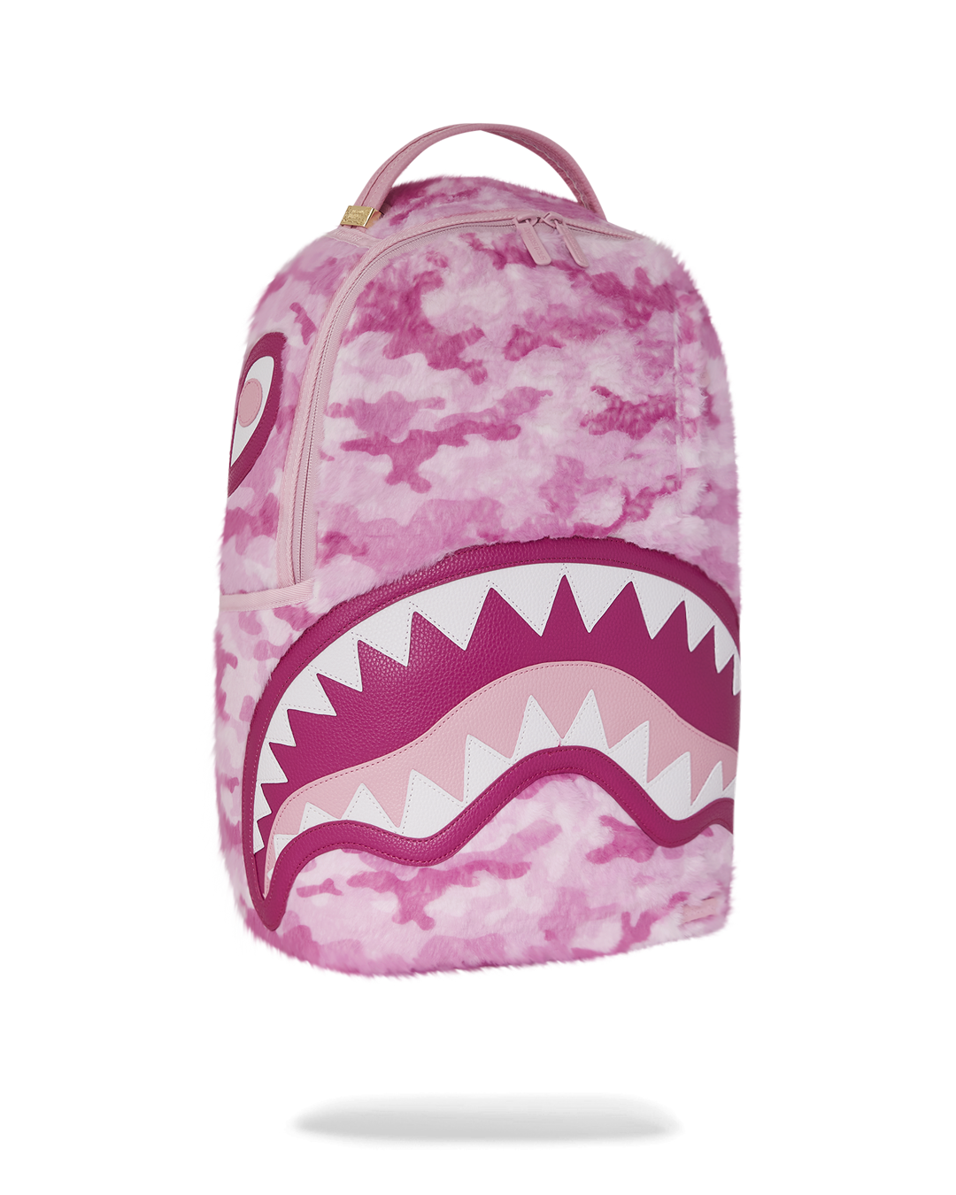 SPRAYGROUND® BACKPACK PINK CAMO FAUX FUR DLXSF BACKPACK