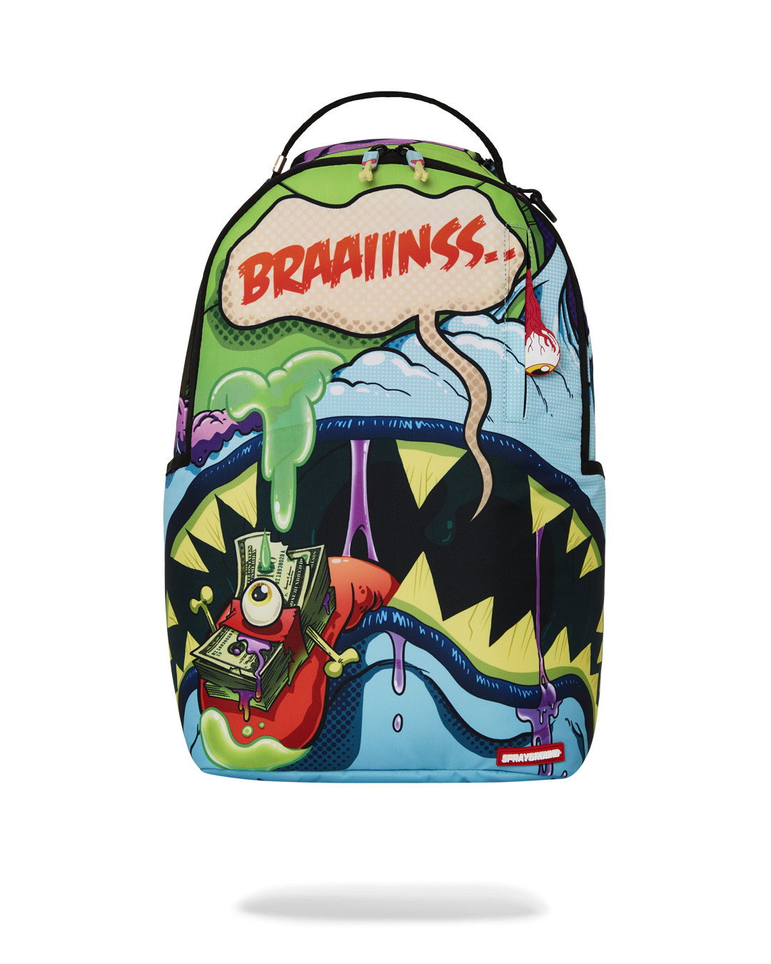 SPRAYGROUND® BACKPACK BLUE ZOMBIE SHARK DLXSR BACKPACK