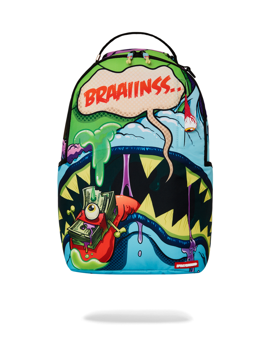 SPRAYGROUND® BACKPACK BLUE ZOMBIE SHARK DLXSR BACKPACK