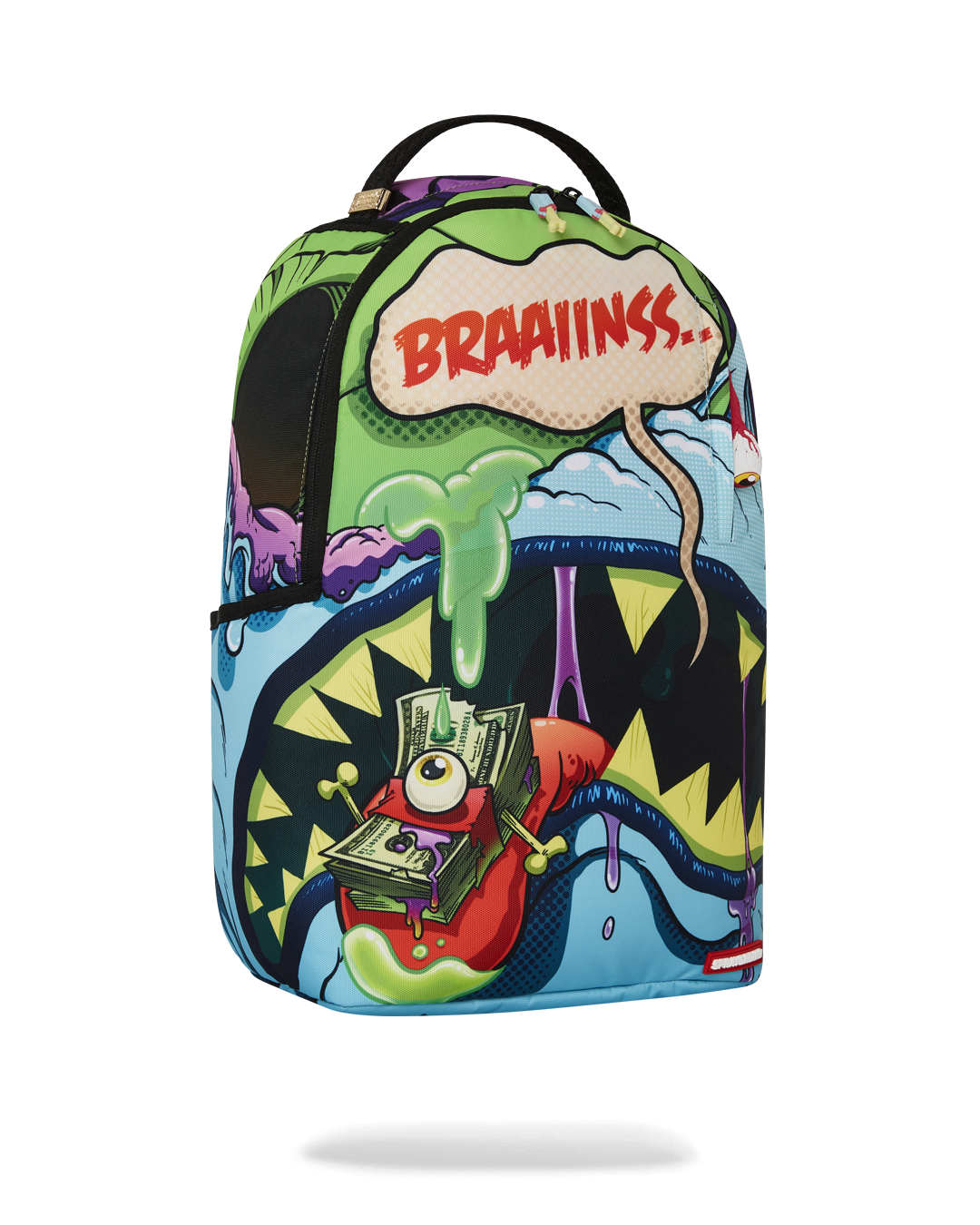 SPRAYGROUND® BACKPACK BLUE ZOMBIE SHARK DLXSR BACKPACK