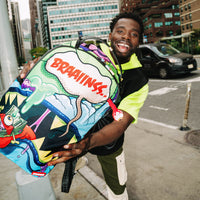 SPRAYGROUND® BACKPACK BLUE ZOMBIE SHARK DLXSR BACKPACK