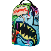 SPRAYGROUND® BACKPACK BLUE ZOMBIE SHARK DLXSR BACKPACK