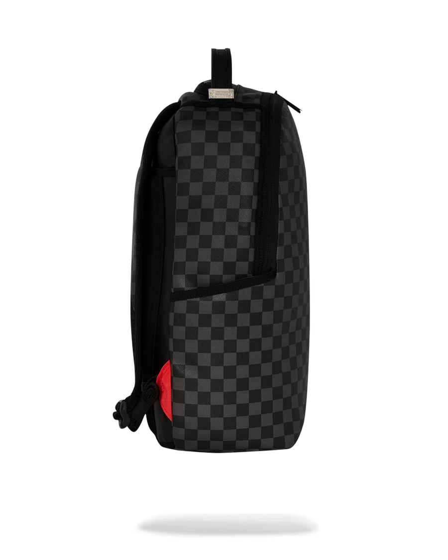 SPRAYGROUND® BACKPACK SPRITZ GREY CHECK DLXSV BACKPACK