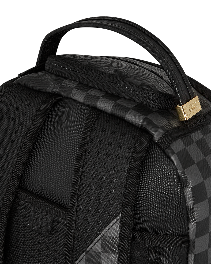 SPRAYGROUND® BACKPACK SPRITZ GREY CHECK DLXSV BACKPACK