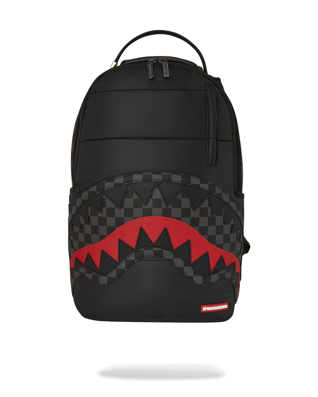 SPRAYGROUND® BACKPACK BLACK PUFFER CHECK DLX BACKPACK