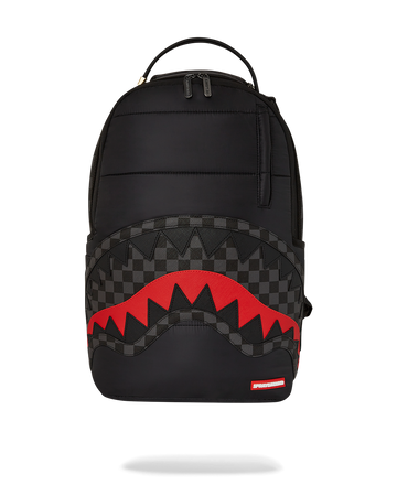 SPRAYGROUND® BACKPACK BLACK PUFFER CHECK DLX BACKPACK