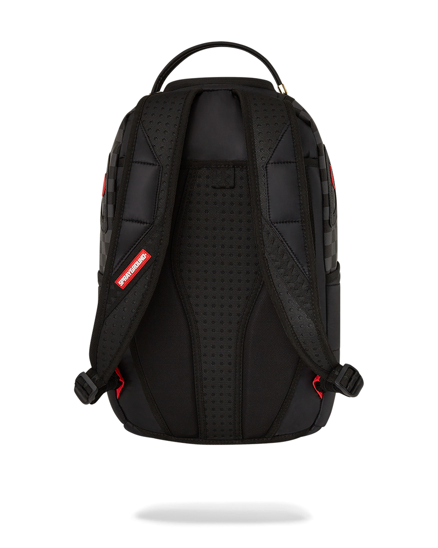 SPRAYGROUND® BACKPACK BLACK PUFFER CHECK DLX BACKPACK