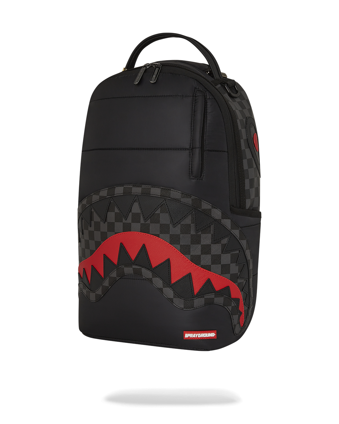 SPRAYGROUND® BACKPACK BLACK PUFFER CHECK DLX BACKPACK