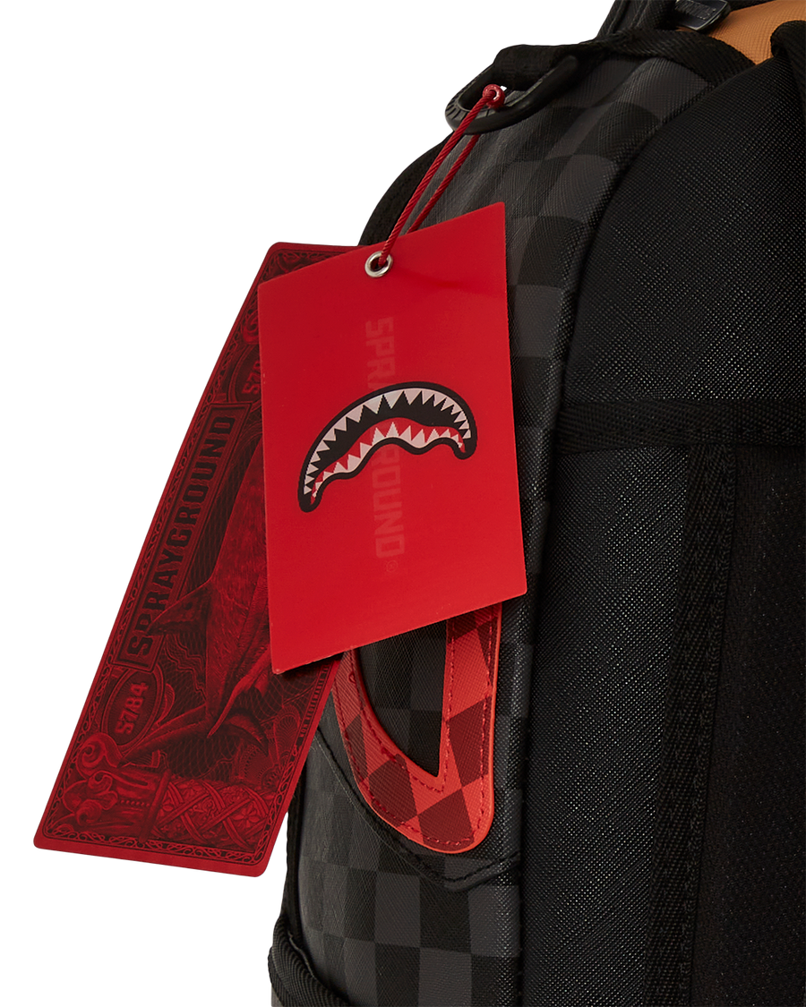 SPRAYGROUND® BACKPACK EVIL TRIPLE DECKER DLXSV BACKPACK