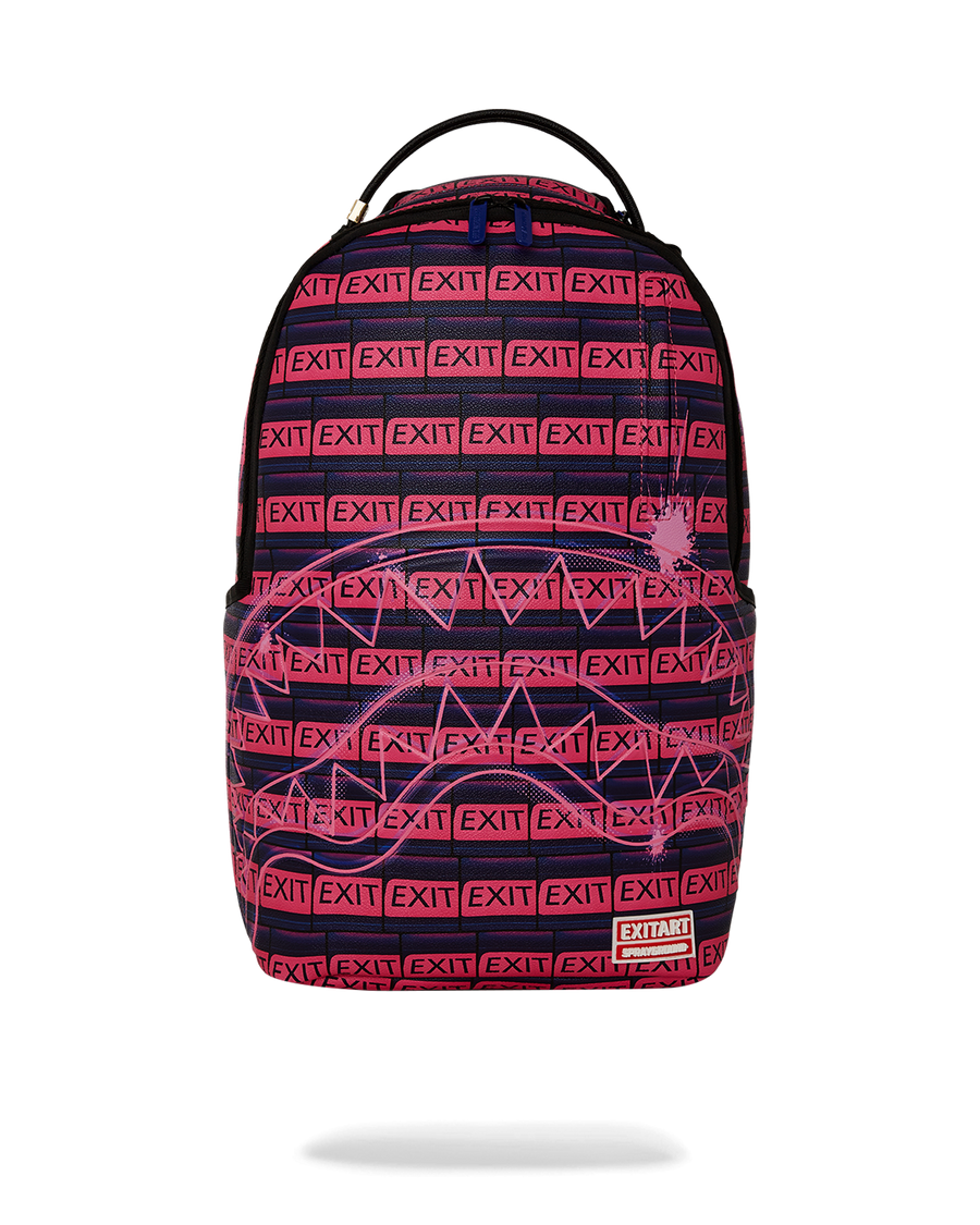 SPRAYGROUND® BACKPACK EXIT PINK STRIPE BACKPACK