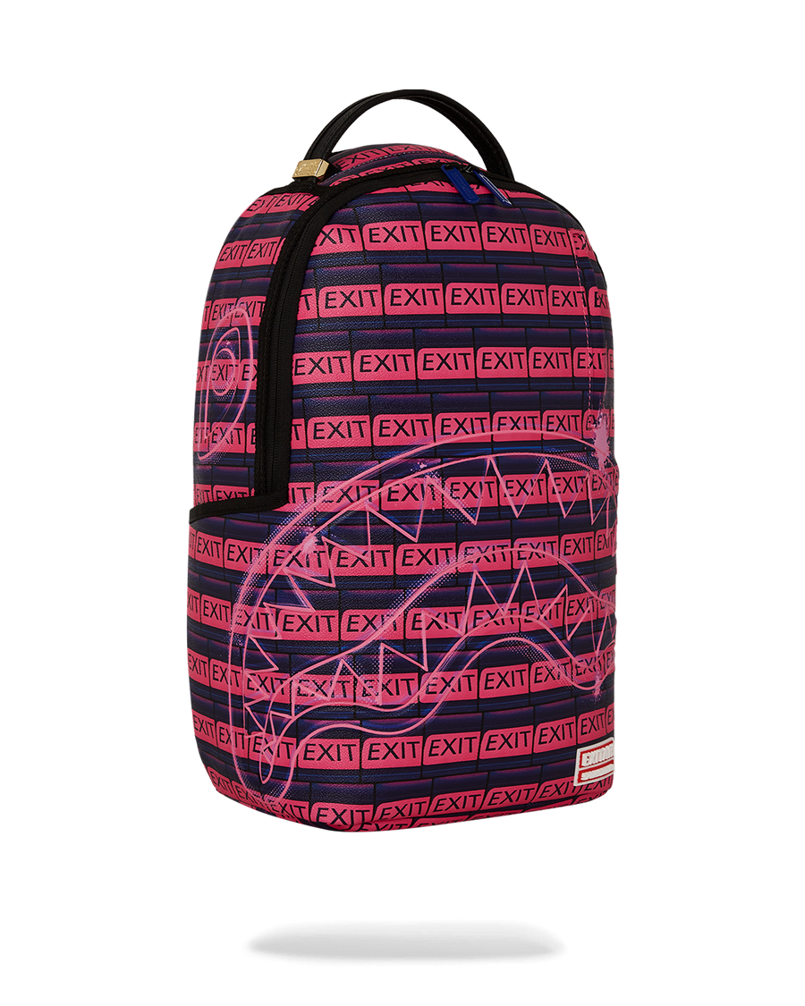 SPRAYGROUND® BACKPACK EXIT PINK STRIPE BACKPACK