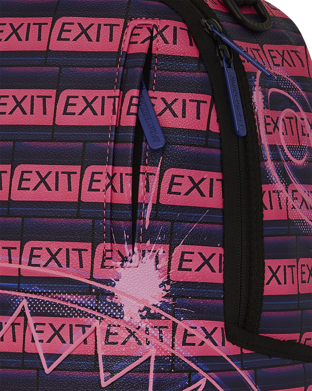 SPRAYGROUND® BACKPACK EXIT PINK STRIPE BACKPACK