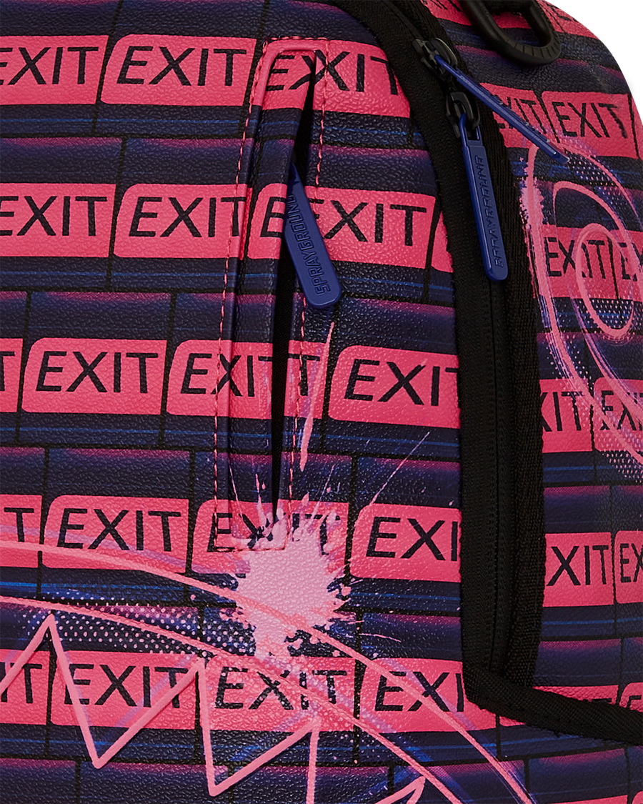 SPRAYGROUND® BACKPACK EXIT PINK STRIPE BACKPACK